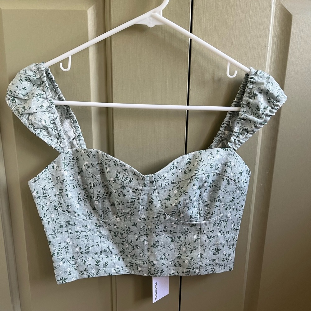 Reformation Crop Top NWT